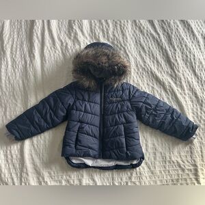 Columbia Girls' Toddler Katelyn Crest III Hooded Jacket: 4T